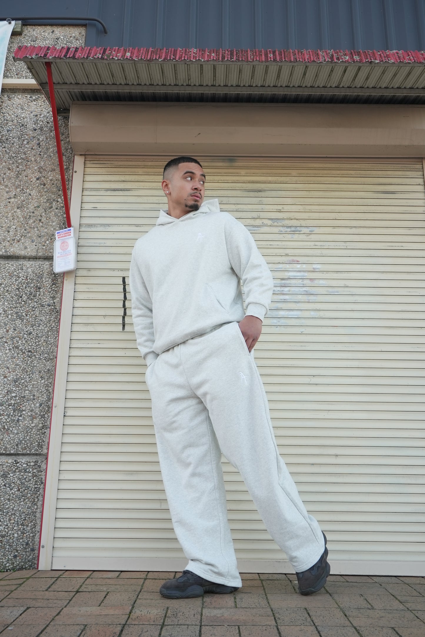 AT Straightleg Trackpants - Grey Marle