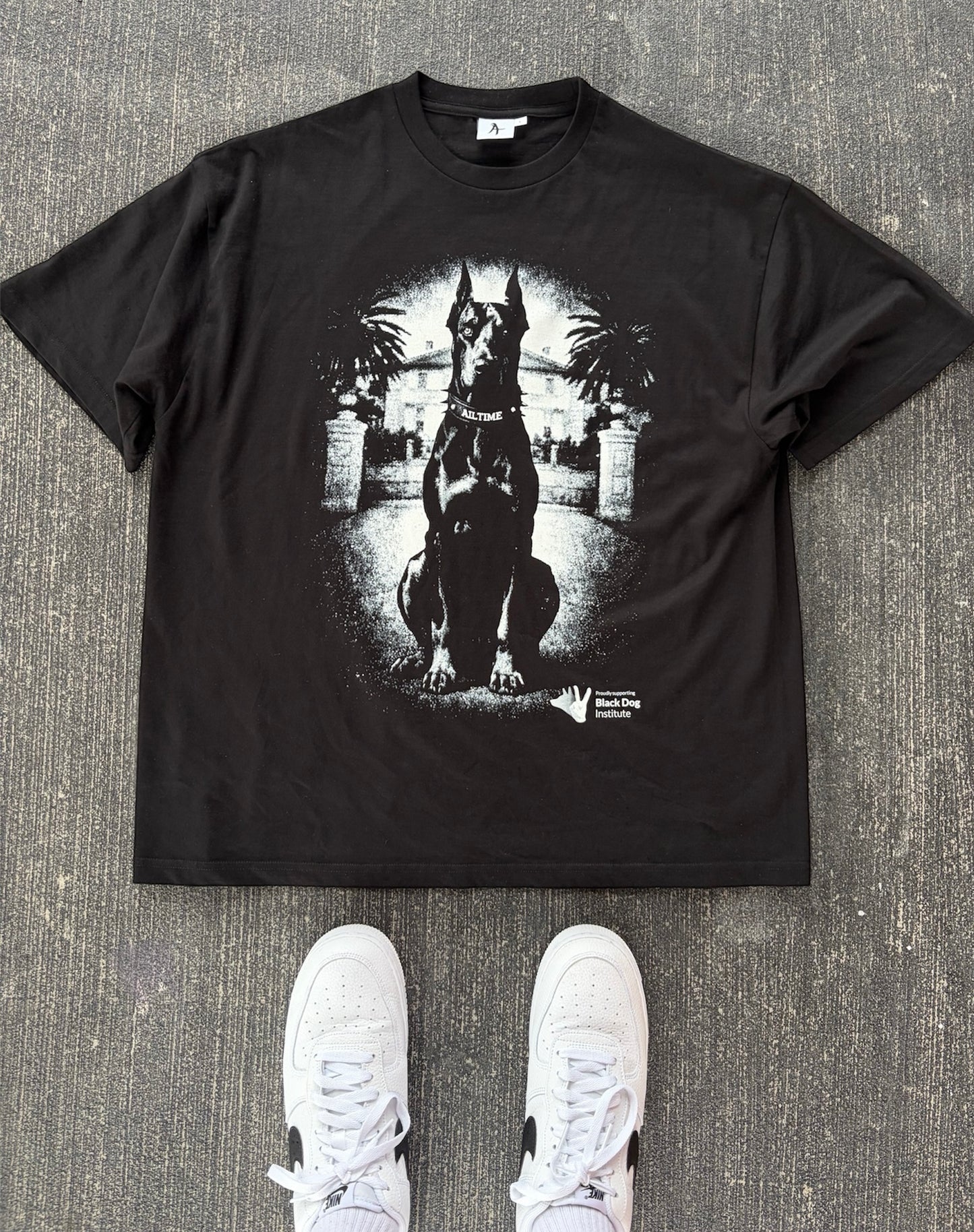 Black Dog Tee