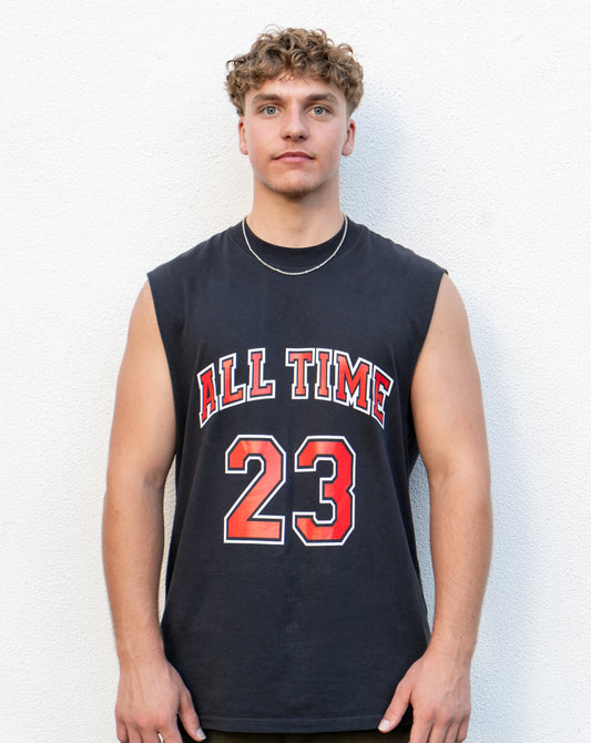 23 Tank - Faded Black